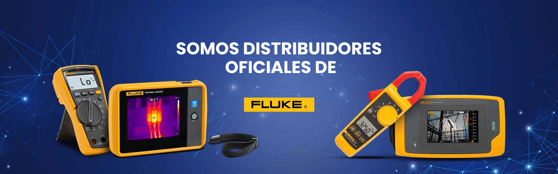 Somos distribuidores oficiales de Fluke